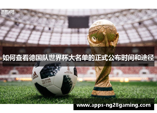 如何查看德国队世界杯大名单的正式公布时间和途径