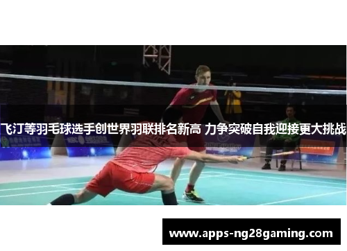 飞汀等羽毛球选手创世界羽联排名新高 力争突破自我迎接更大挑战