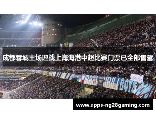 成都蓉城主场迎战上海海港中超比赛门票已全部售罄 成都蓉城主场迎战上海海港中超比赛门票已全部售罄
